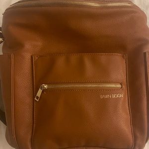 Fawn design diaper bag (or can be backpack) Stylish & great deal as it's used!